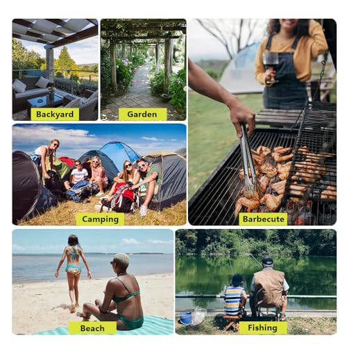 Citronella Räucherspiralen Duft - Jede Spule könnte für 5-7 Stunden dauern - für Garten, Outdoor, beim Camping und Grillen (Enthält 48 Spulen & 2 Ständer)