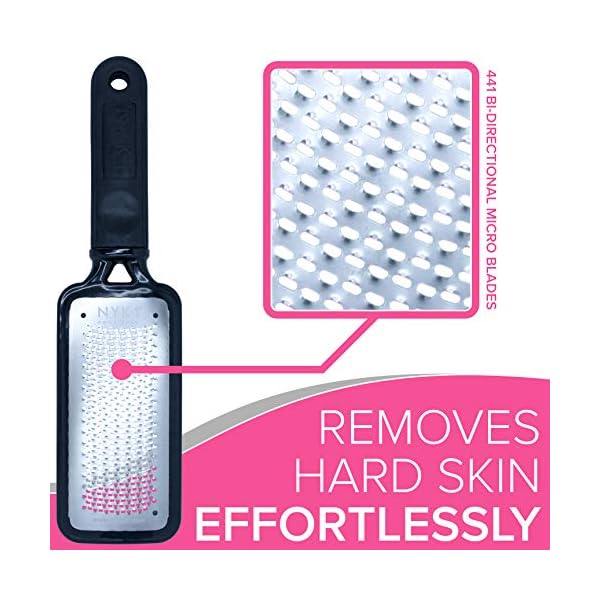 ULTIMATE-Foot-File-Hard-Skin-Remover-BEST-Foot-Files-for-Hard-Skin-Feet-Hard-Skin-Remover-GENUINE-MEGAFILE-Pedicure-Callus-Remover-Rasp-Heel-Peel-Egg-Foot-Scrubber-Pumice-Stone-for-Feet-Ped-Pedi Ultimate Pedicure Foot File Foot Scraper Hard Skin Remover Foot Files for Hard Skin (Large) NYK1 MEGAFILE Dead Skin…
