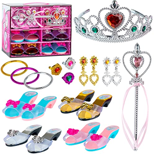 ToyVelt princess dress up shoes Dress Up & Pretend Play Set Includes