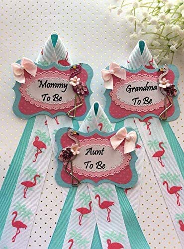 flamingo baby shower favors