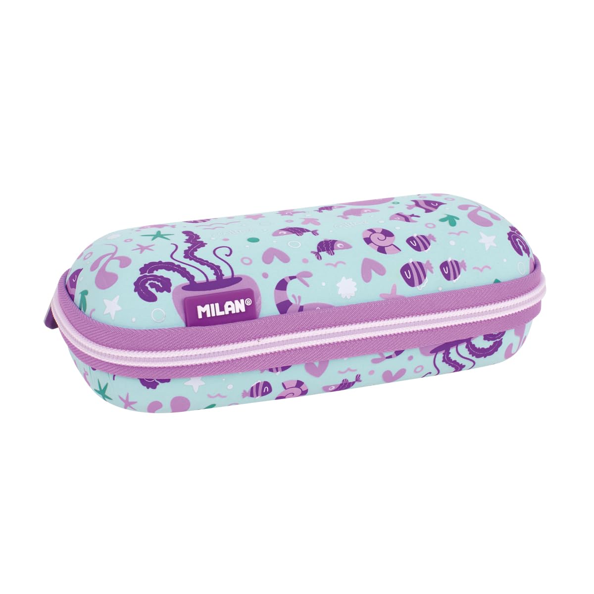 MILAN® Semi-Rigid Oval Pencil case Special Series Sea
