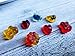 Lunchboxly Flower Butterfly Bee Ladybug Shaped Gummy Bear Mold Gummies Snacks Yogurt Popsicle Bite Mold 2 Pack