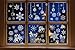 Joiedomi 80 Pcs Glitter Snowflakes Window Wall Peel & Stick Decals Holiday Winter Christmas Home Decorations Snow White Stickers (Also including Jingle Bell, Gift Box, Ornaments Designs)