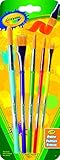 Crayola; Paint Brush Set; 5 ct.; Arts and Crafts, Variety of Shapes and Sizes (Toy)