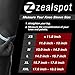 ZEALSPOT Knee Sleeves(1 Pair) Compression & Support for Weightlifting, WOD, Squats, Gym, Powerlifting & Crossfit-7mm Neoprene Knee Brace-Both Women & Men,Black