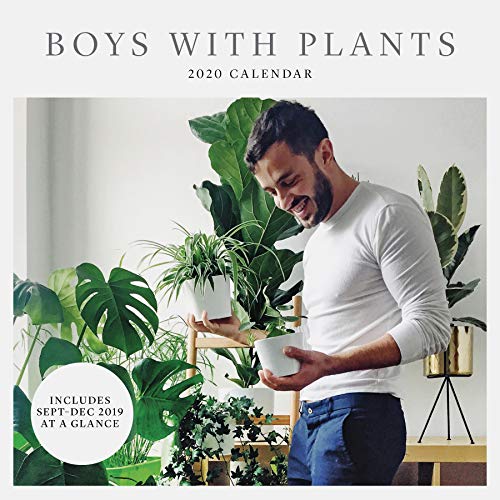 Boys with Plants 2020 Wall Calendar: (2020 Wall Calendar for Women (and Men!), Yearly Wall Calendar) by