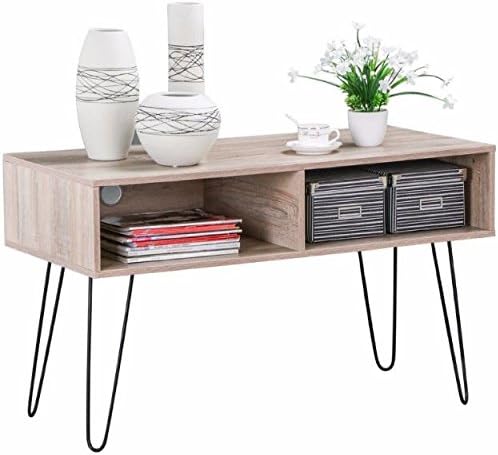 Wooden Entryway/Hallway Console Sofa Side Table Modern Furniture Legs Drawer Accent Hall Tables with Storage Shelf Living Room Home