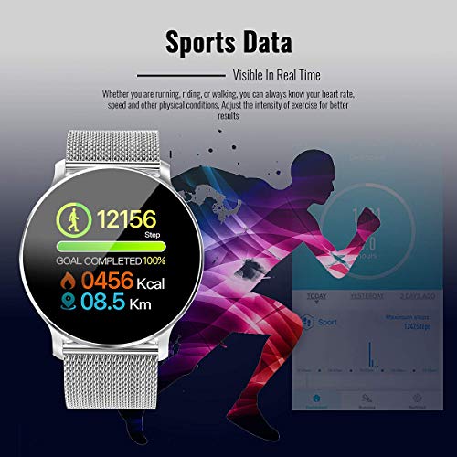 Fitness Tracker TB11,Smart Watch IP68 Waterproof Activity Tracker for