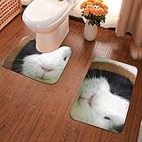 Faux fur bathroom rugs