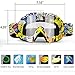 Dirt Bike Goggles, ATV Goggles Adult Motocross Goggles Clear Lens Racing MX Goggle Glasses and Ski Goggles