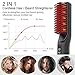 Cordless Hair Straightener ANLAN Ionic Hair Straightening Brush Cordless Beard Straightener Comb Hot Tools with Fast Heating, Anti Scald, Adjustable Temperature for Women Men Hair Styler Hot Combthumb 3