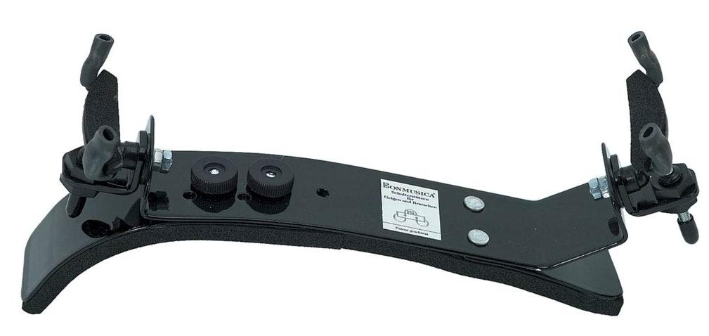 Bonmusica Shoulder Rest for Violin 3/4 - Ergonomic Shape - Non-slip - Mouldable - Comfortably Padded