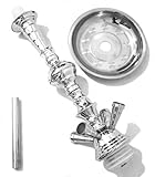 4-Hose 29 cm Hookah Stem 6 Grommets Shisha narghile for hookah pipe smoking