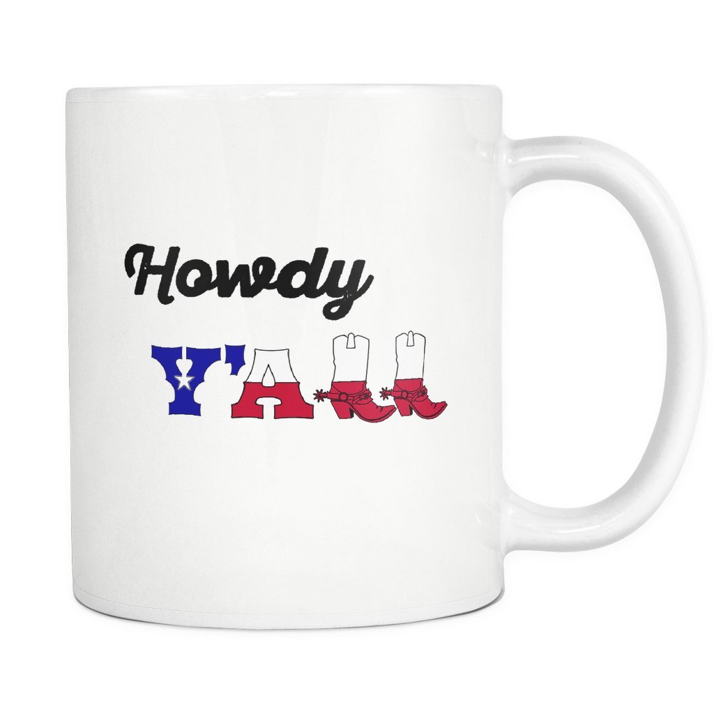 Amazon.com: Howdy y all Sur de botas de vaquero de bandera ...