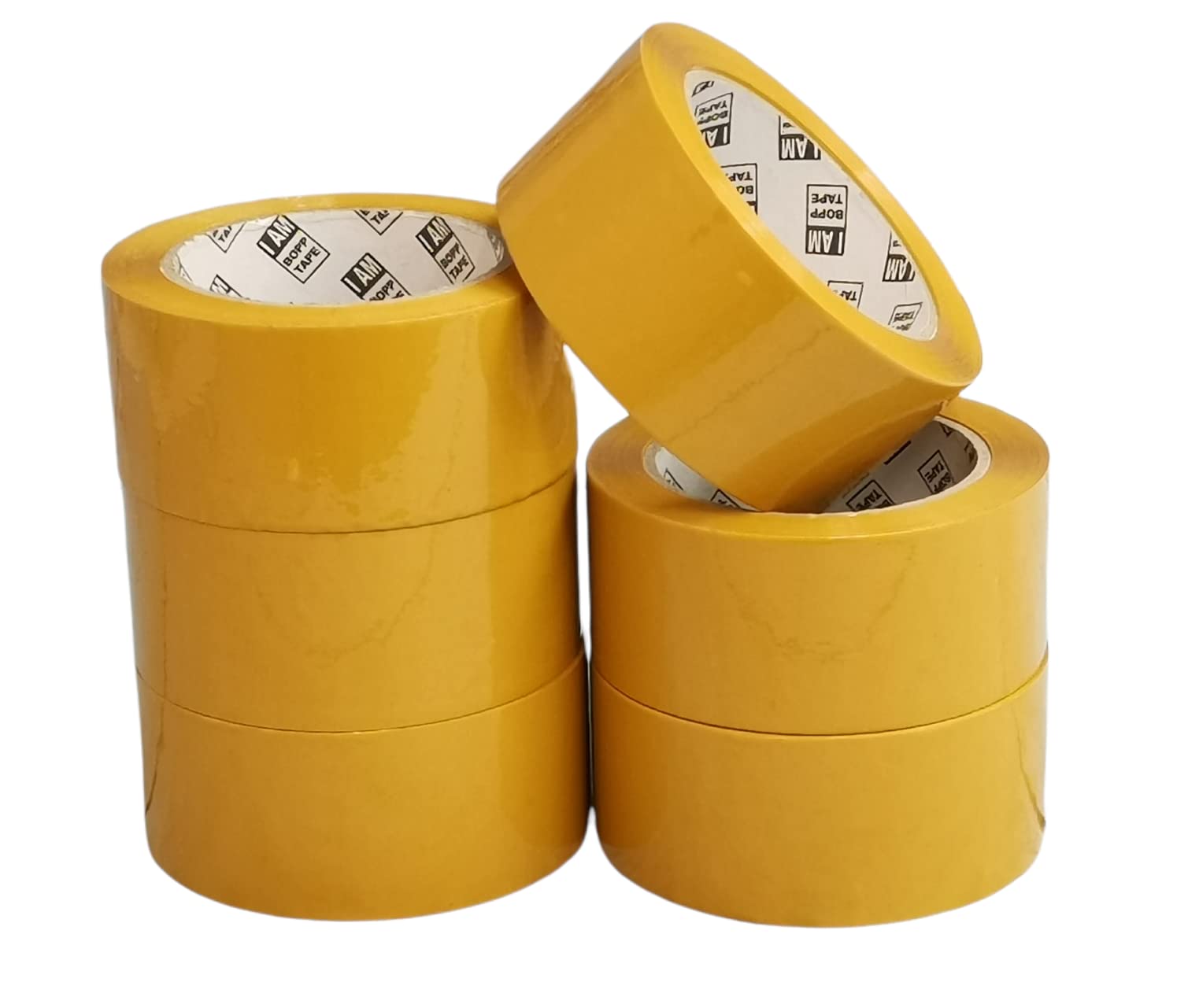 MSDS-SOLUTIONZ 6 Brown Packaging Tape Rolls 48MM X 91M Packing Tape for parcels and Boxes. Heavy Duty & Strong Tape Provides Secure and Sticky Seals for Your Boxes & parcels Extra Long