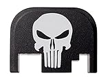 Fixxxer Rear Cover Plate for Glock, fits most Glock models. (GLOCK, Tactical Skull)