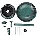 Heartland America 33inch Bird Bath with Solar Lamp