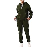 Facitisu 2 Piece Sets for Women Oversized Loungewear Womens sweat suit Hoodies and Sweatpants