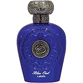 Lattafa Perfumes Blue Oud for Unisex Eau de Parfum Spray, 3.4 Ounce