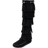 Minnetonka Women's 5-Layer Fringe Boot