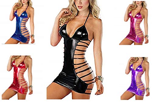 Flydo-Sexy-Lingerie-for-Women-for-Sex-Cuoio-Uniformi-Cosplay-Clubwear-dellestrattore-della-Sexy-Tentazione-da-Ballo-Gonna-Body-Abito