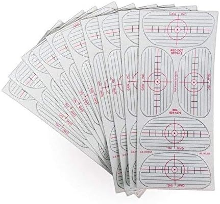 Red Dot Impact Decals