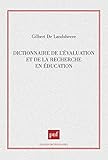 Dictionnaire de l'évaluation et de la recherche en éducation by 