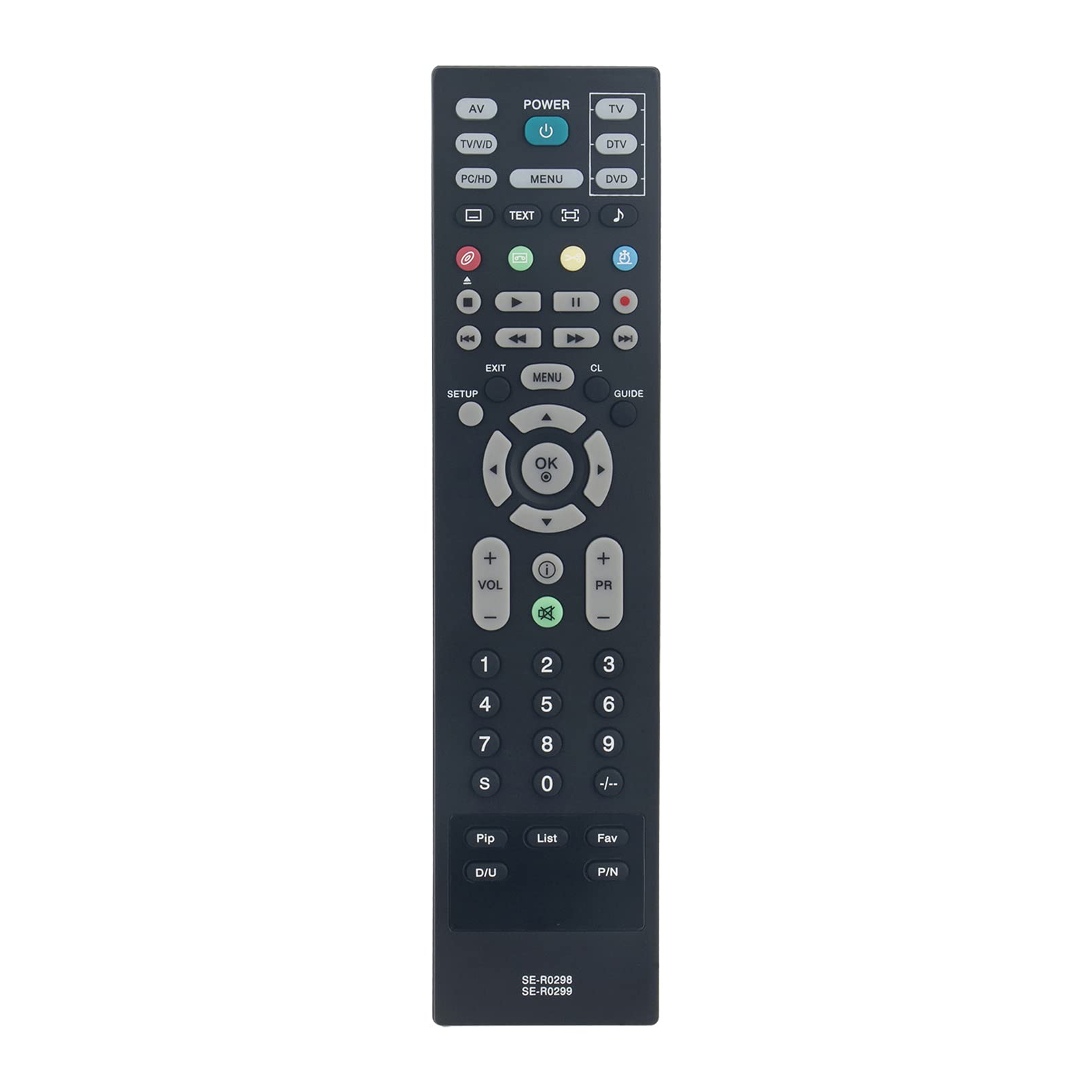 ALLIMITY SE-R0298 sub SE-R0299 Remote Control Replace fit for Toshiba P000502250 79103717 RD-XV48DTKF RD-XV48DTKB RD-XV48DTKTF RDXV48DTKF RDXV48DTKB RDXV48DTKTF