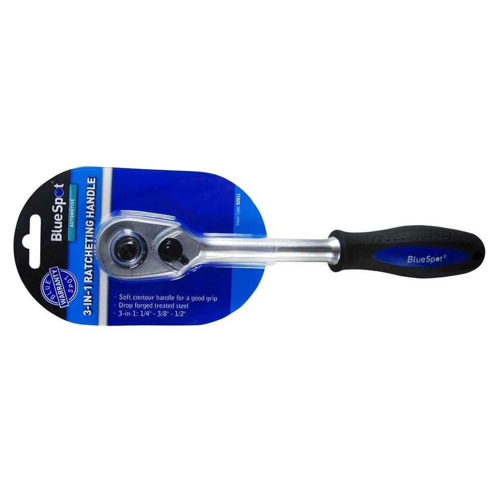 Blue Spot Tools 3-in-1 Ratchet Handle