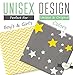 Jersey Cotton Fitted Crib Sheets, 2 Pack-100% Organic & Shrink-Resistant, Soft and Protective.Unisex Chevron & Stars-Grey & Yellow Design,Standard Crib Mattress- No Rips or Holes with Use,Guaranteed!