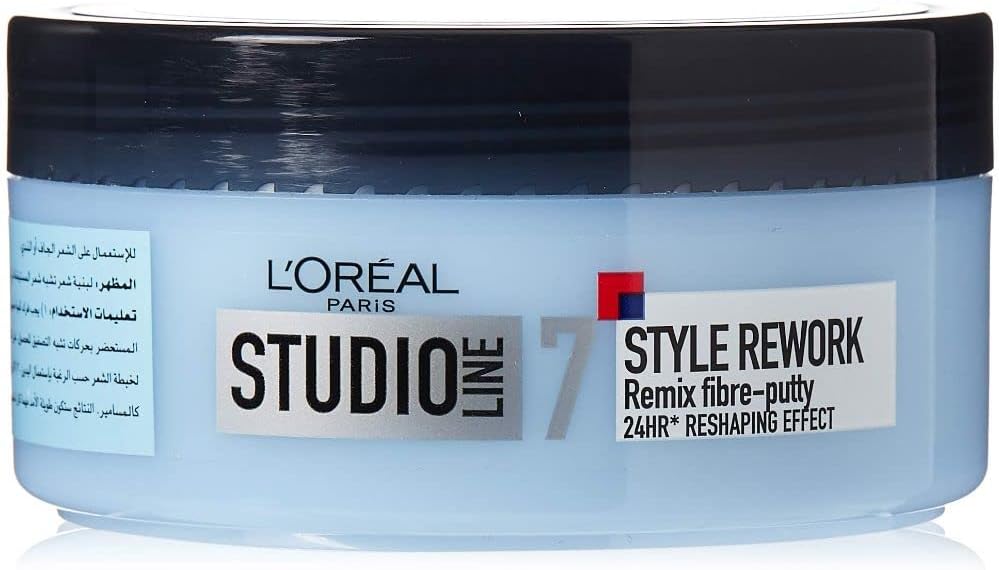 L'Oreal Studio Line Spec FX Remix Fibre Putty 150ml Texturising Hair Styling