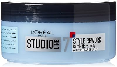 L'Oreal Studio Line Spec FX Remix Fibre Putty 150ml Texturising Hair Styling