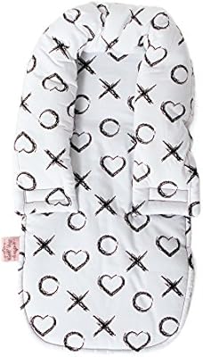 black infant head support