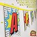 Superhero Party Supplies Kit with Superhero Tablecloth, Superhero Birthday Banner and 20 Superhero Balloons - Complete Superhero Decorations Kit
