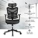Argomax Black High Back Desk Computer Task Home Executive Ergonomic Leather Mesh Office Chair