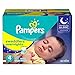 Branded Pampers Swaddlers Overnights Diapers - Diaper Size 4 - 62 Ct. ( Weight 22- 37 Lb.) (Bulk Qty at Whoesale Price, Genuine & Soft Baby diaper)