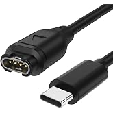 Tebiemao USB-C Watch Charger Cable for Garmin Venu/Venu Sq/Venu 2/Venu 2 Plus/Venu 2S/Venu Sq 2/Venu 3/Venu 3S，3.3FT