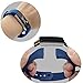 moreFit Fitness Tracker, Slim Touch Screen Activity Health Tracker Wearable Pedometer Smart Wristband, Black/Blue