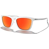 MERRY'S Unisex Polarized Sunglasses for Women Men Classic Retro Designer Style Aluminum Legs