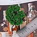 20pcs 3 inch Scenery Landscape Train Model Trees Scale 1/100--Made of Plastic Cement
