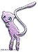 Mew Embroidered Iron/Sew on Patch - 2" Pokemon Badge Applique Costume Cosplay Motif