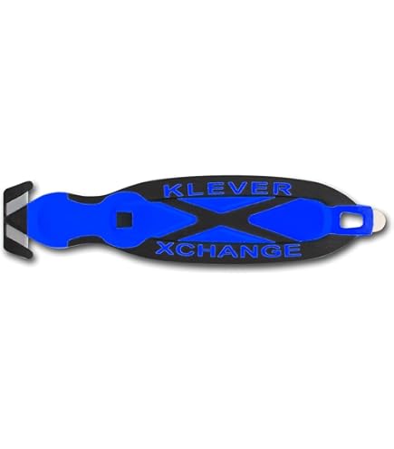 Klever X-Change Safety Cutter, 6-1/2 in, Black/Red - Amazon.com
