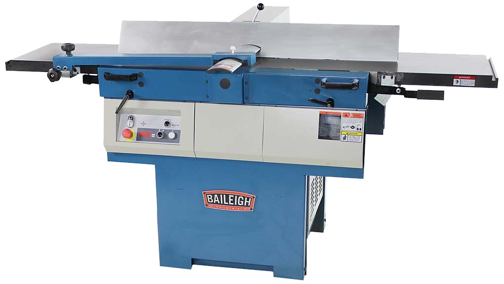 Baileigh JP1686 Industrial Jointer/Planer with Power Lift Planer Table