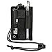 OneTigris Tactical ID Card Holder Velcro Patch Badge Holder Neck Lanyard Key Ring and Credit Card Organizer (Black)
