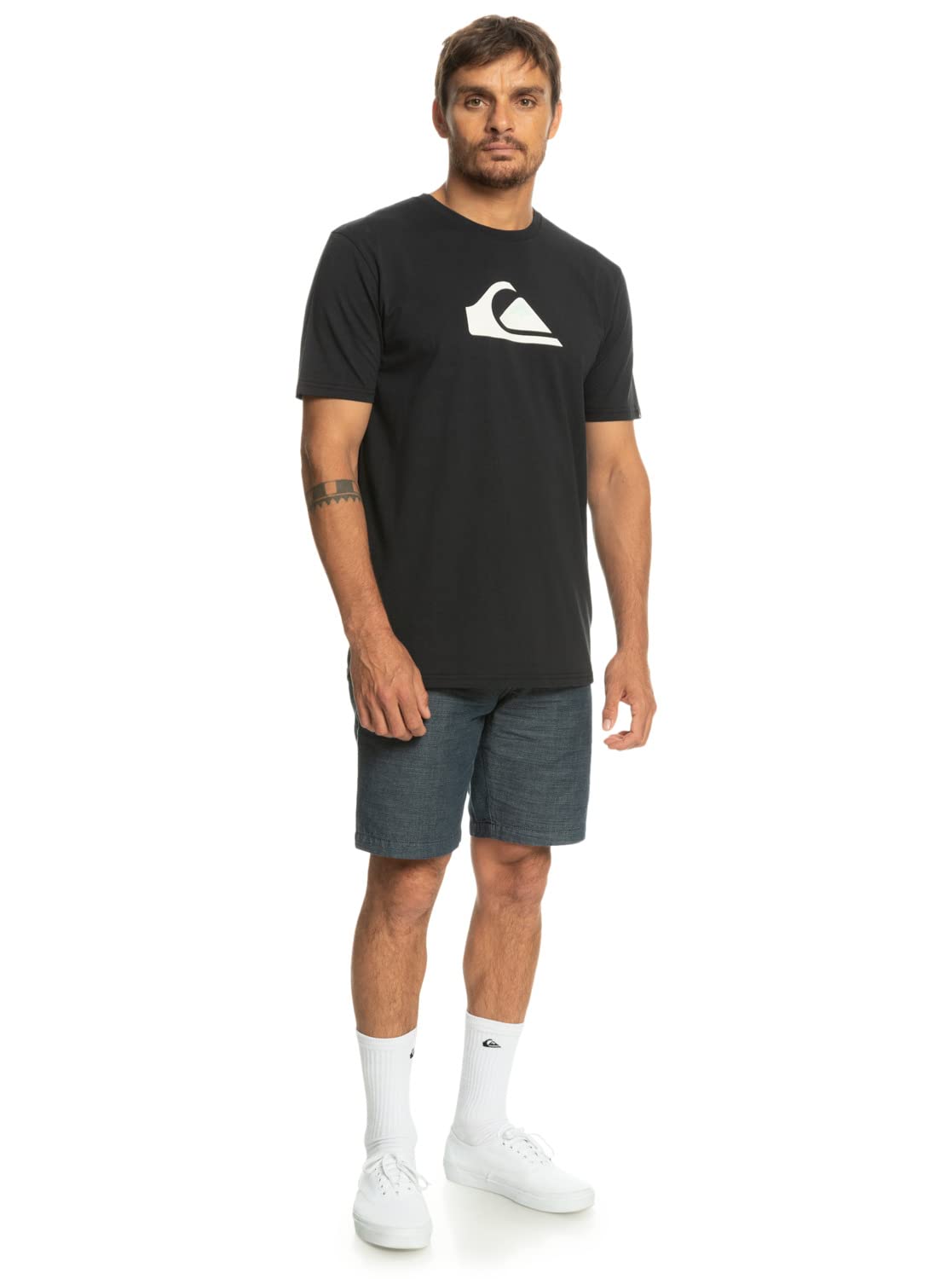 Quiksilver Comp Logo - T-Shirt für Männer Schwarz 6