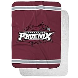 Cumberland University Phoenix Primary Logo Stripes