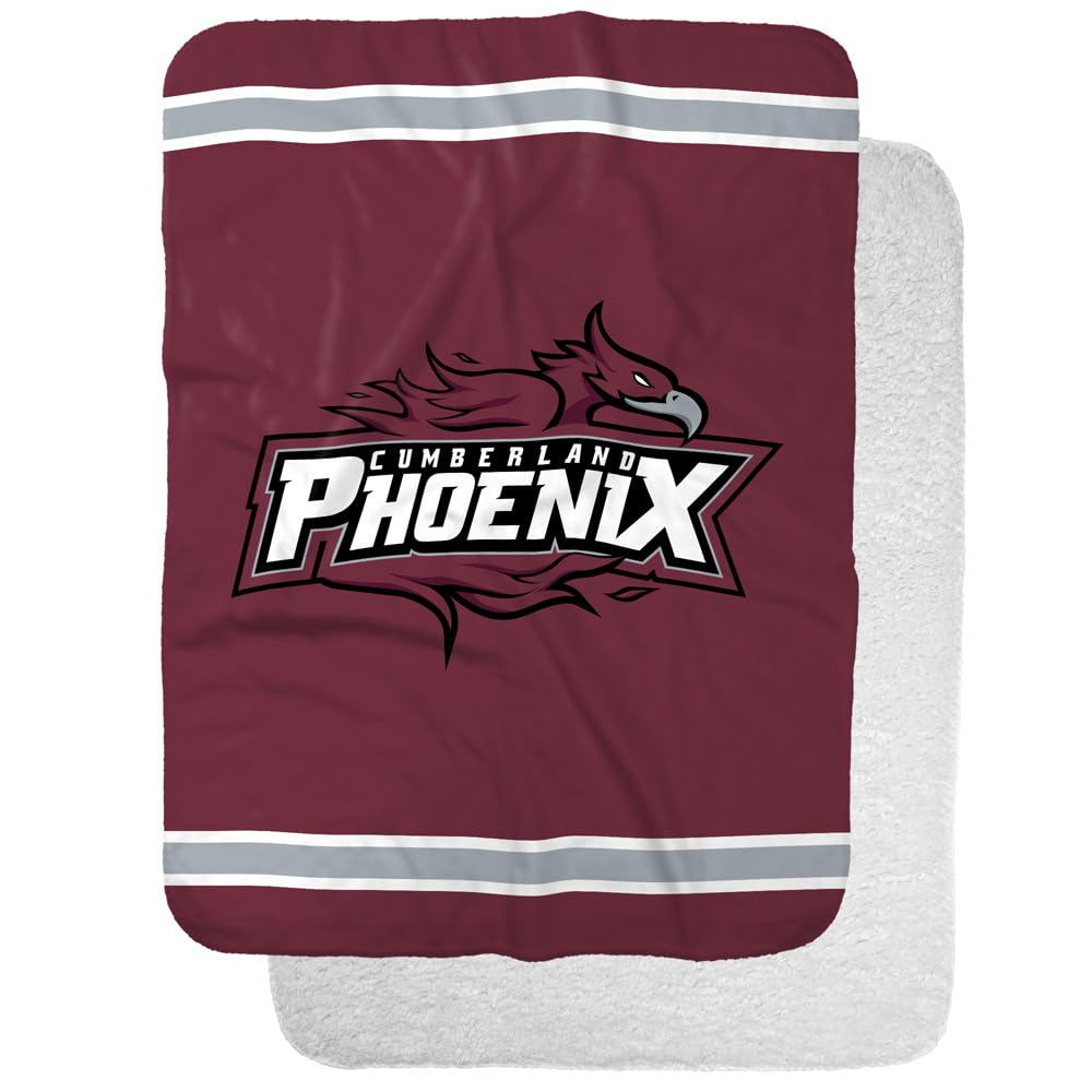 Cumberland University Phoenix Primary Logo Stripes