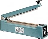American International Electric AIE-300 Impulse Hand Sealer, 12 Inches Max. Seal Length, 6 Mil Max. Material Thickness, 2 mm Seal Width, Exceptional Air and Watertight Seals on Most Plastic Materials
