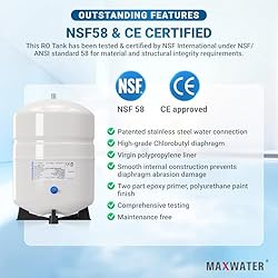 Max Water Reverse Osmosis Storage Tank
