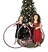 Child and Youth Hula Hoop (Glitter Silver;Black)